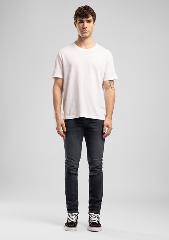 LEE COOPER Nicco - 262 LCM 242058 Erkek Beyaz O Yaka T-Shirt