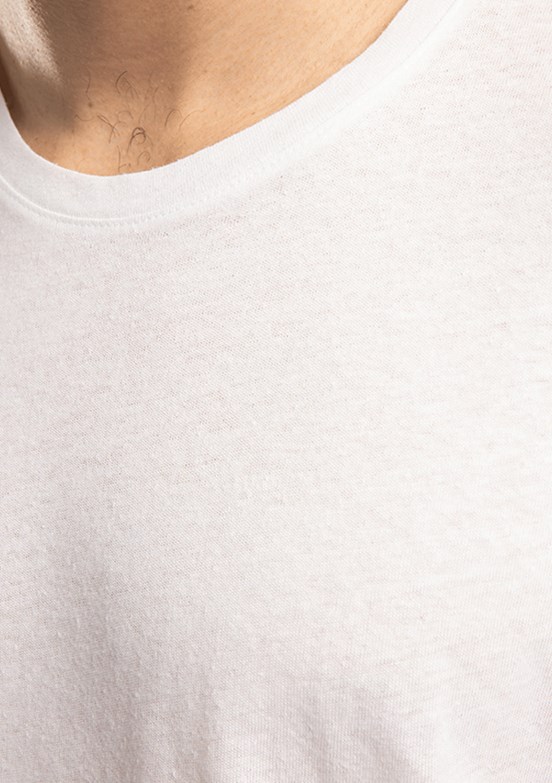 LEE COOPER Nicco - 262 LCM 242058 Erkek Beyaz O Yaka T-Shirt