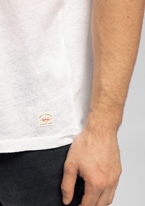 LEE COOPER Nicco - 262 LCM 242058 Erkek Beyaz O Yaka T-Shirt