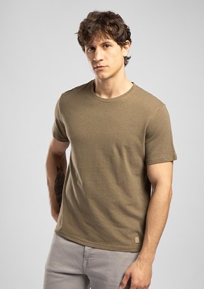 LEE COOPER Nicco - 262 LCM 242058 Erkek Yeşil O Yaka T-Shirt