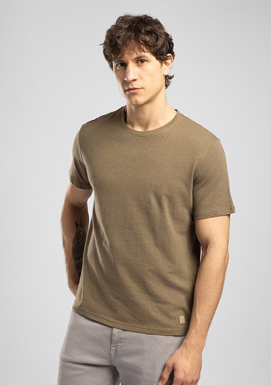 LEE COOPER Nicco - 262 LCM 242058 Erkek Yeşil O Yaka T-Shirt