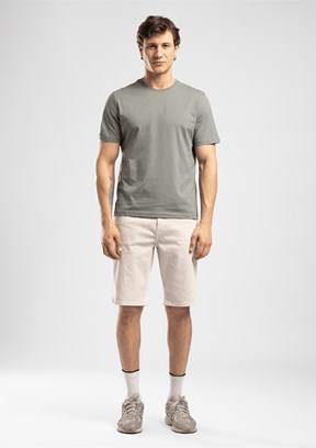 LEE COOPER Baselo - 262 LCM 242001 Erkek Gri O Yaka T-Shirt