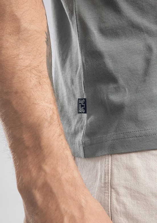 LEE COOPER Baselo - 262 LCM 242001 Erkek Gri O Yaka T-Shirt