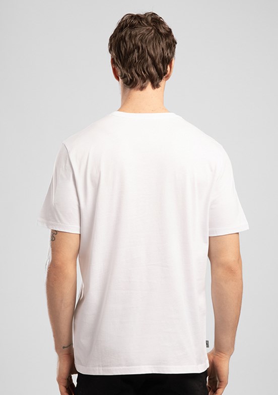LEE COOPER Baselo - 262 LCM 242001 Erkek Beyaz O Yaka T-Shirt