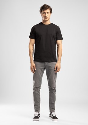 LEE COOPER Baselo - 262 LCM 242001 Erkek Siyah O Yaka T-Shirt