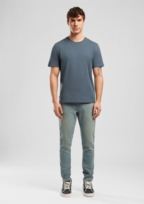 LEE COOPER Baselo - 262 LCM 242001 Erkek Lacivert O Yaka T-Shirt