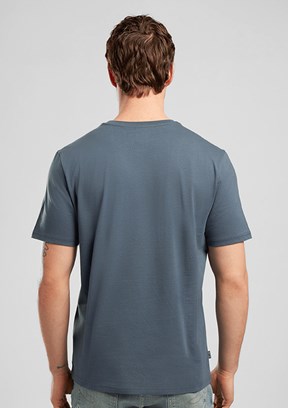 LEE COOPER Baselo - 262 LCM 242001 Erkek Lacivert O Yaka T-Shirt