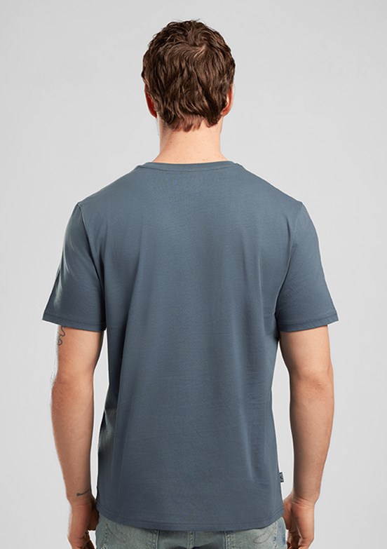 LEE COOPER Baselo - 262 LCM 242001 Erkek Lacivert O Yaka T-Shirt