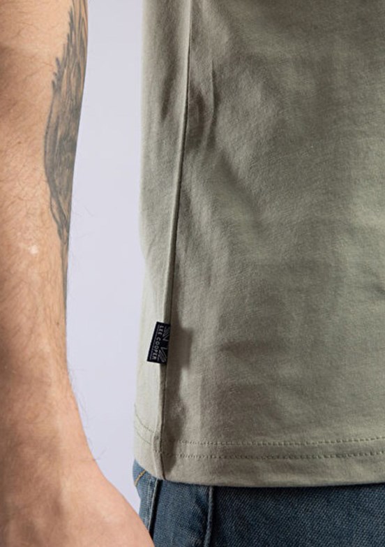 LEE COOPER - 262 LCM 242001 Erkek Yeşil O Yaka T-Shirt