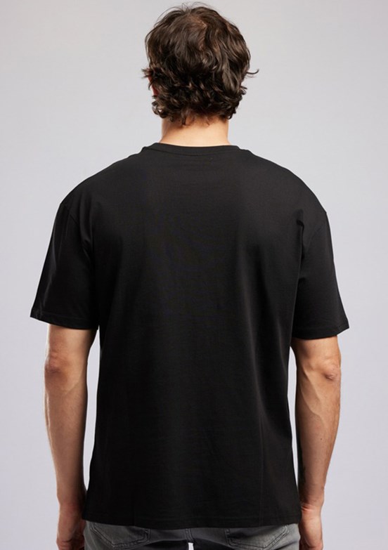 LEE COOPER Aylex - 262 LCM 242036 Erkek Siyah O Yaka T-Shirt