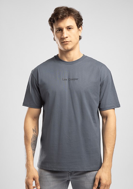LEE COOPER Aylex - 262 LCM 242036 Erkek Lacivert O Yaka T-Shirt