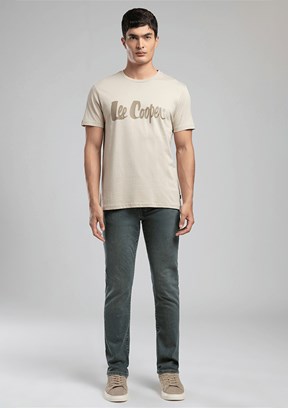 LEE COOPER Jagger - 262 LCM 121005 Erkek Yeşil Normal Bel Jean Pantolon