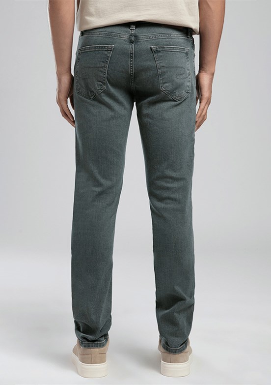LEE COOPER Jagger - 262 LCM 121005 Erkek Yeşil Normal Bel Jean Pantolon
