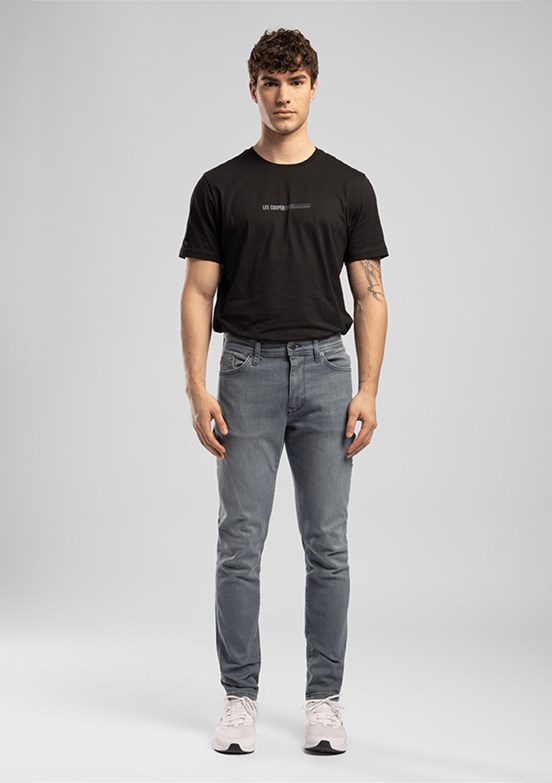 LEE COOPER Elvis - 262 LCM 242006 Erkek Siyah O Yaka T-Shirt