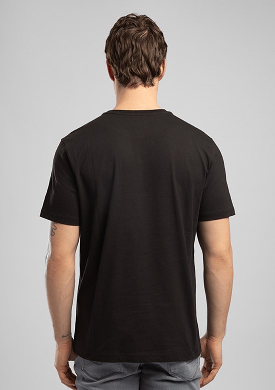 LEE COOPER Elvis - 262 LCM 242006 Erkek Siyah O Yaka T-Shirt