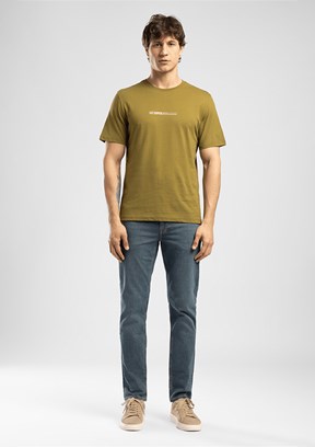 LEE COOPER Elvis - 262 LCM 242006 Erkek Yeşil O Yaka T-Shirt