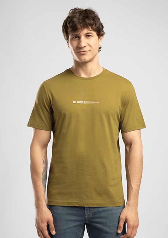 LEE COOPER Elvis - 262 LCM 242006 Erkek Yeşil O Yaka T-Shirt