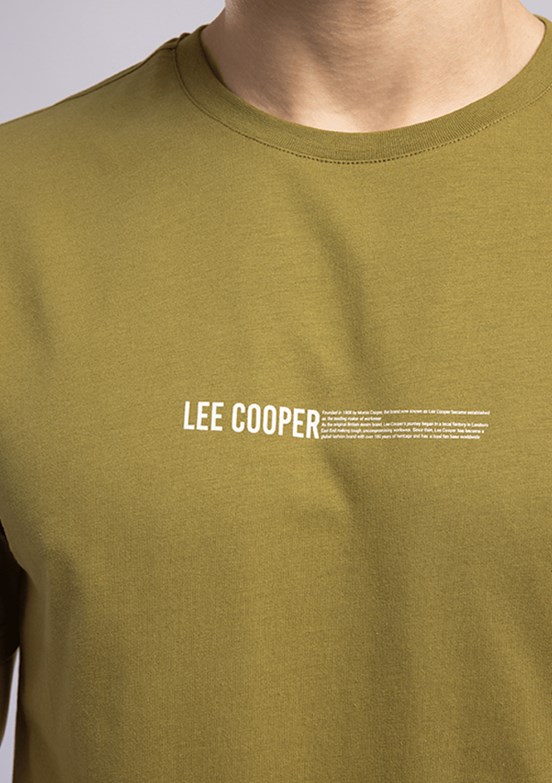 LEE COOPER Elvis - 262 LCM 242006 Erkek Yeşil O Yaka T-Shirt