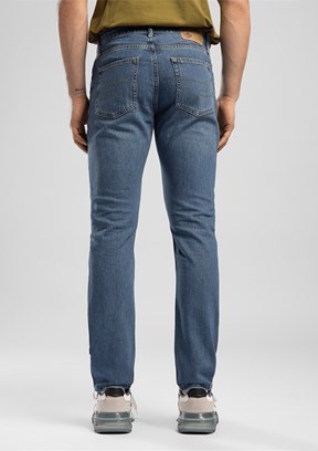 LEE COOPER Harry - 262 LCM 121040 Erkek Mavi̇ Normal Bel Jean Pantolon