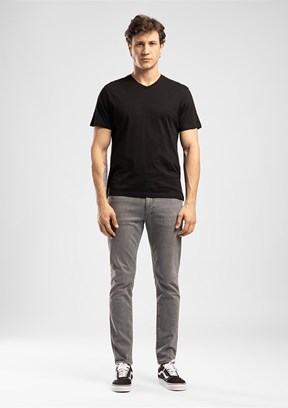 LEE COOPER Jack - 262 LCM 121030 Erkek Gri Yüksek Bel Jean Pantolon