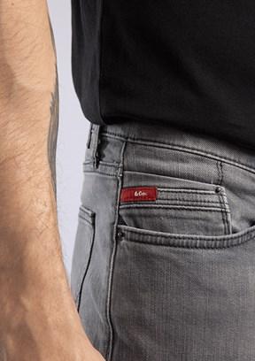 LEE COOPER Jack - 262 LCM 121030 Erkek Gri Yüksek Bel Jean Pantolon
