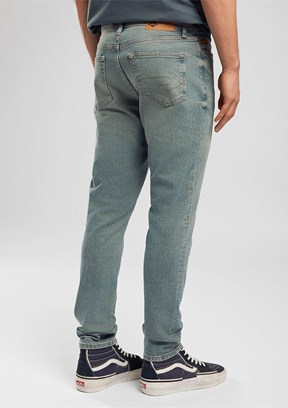 LEE COOPER Jack - 262 LCM 121033 Erkek Yeşil Yüksek Bel Jean Pantolon