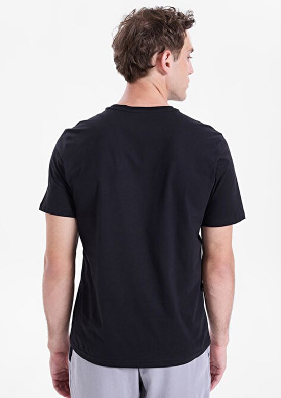 LEE COOPER - 262 LCM 242012 Erkek Siyah O Yaka T-Shirt