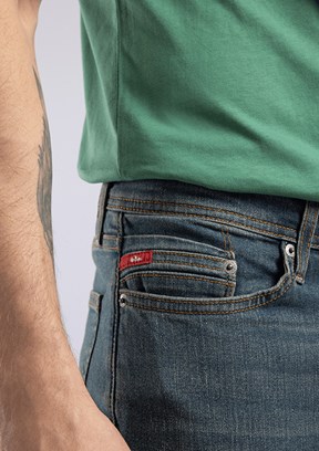 LEE COOPER Jack - 262 LCM 121063 Erkek Mavi Yüksek Bel Jean Pantolon