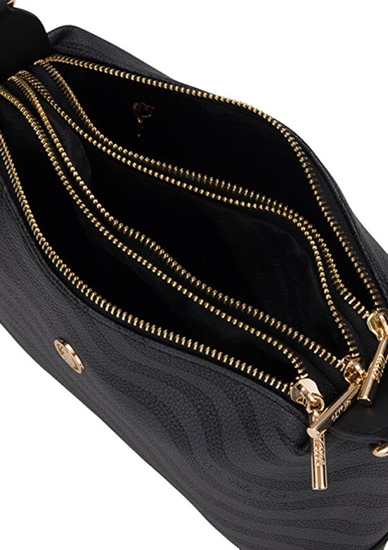 US POLO ASSN - US26168 Kadın Siyah Omuz Çantası