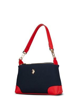US POLO ASSN - US26280 Kadın Lacıvert-A.Kırm Omuz Çantası