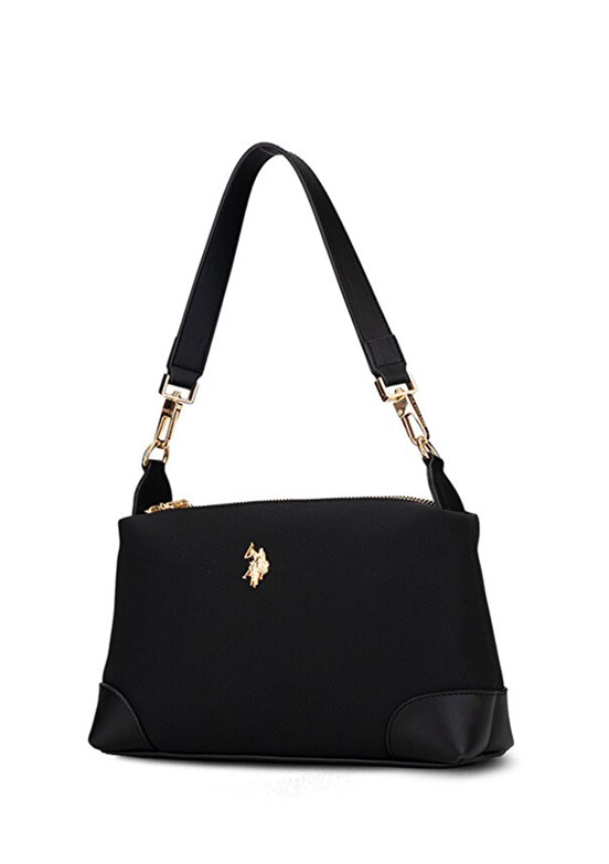 US POLO ASSN - US26280 Kadın Siyah Omuz Çantası