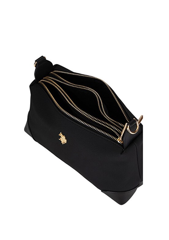 US POLO ASSN - US26280 Kadın Siyah Omuz Çantası