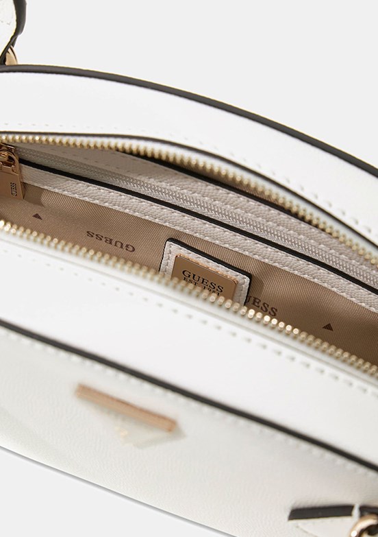 GUESS isobel Dome Satchel - HWBG9932050 Kadın Beyaz Omuz Çantası