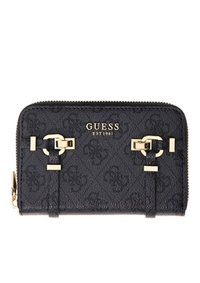 GUESS Leona - SWSG9917140 Kadın Siyah Suni Deri Cüzdan