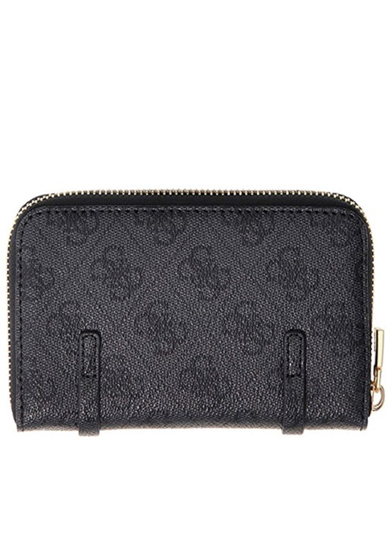 GUESS Leona - SWSG9917140 Kadın Siyah Suni Deri Cüzdan