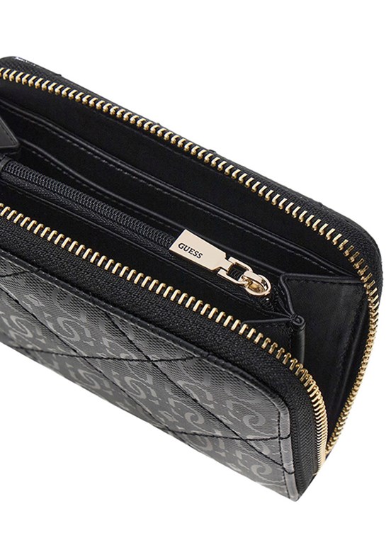 GUESS Libby - SWGG9912140 Kadın Siyah Suni Deri Cüzdan