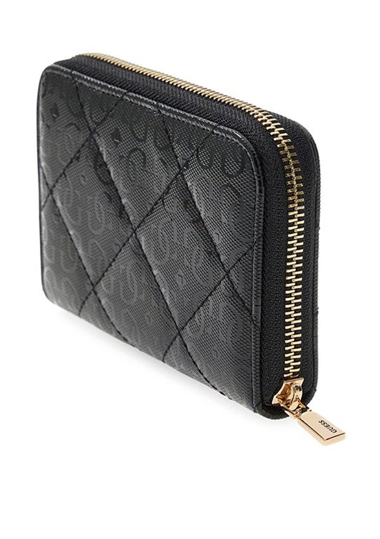 GUESS Libby - SWGG9912140 Kadın Siyah Suni Deri Cüzdan