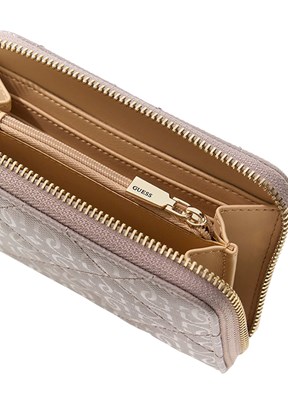 GUESS Libby - SWGG9912140 Kadın Bej Suni Deri Cüzdan