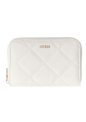 GUESS Libby Slg Medium - SWGG9912140 Kadın Beyaz Suni Deri Cüzdan