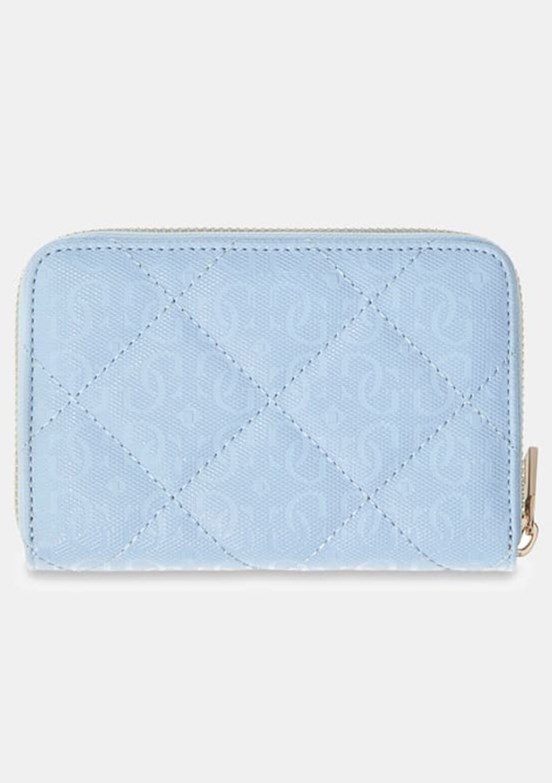 GUESS Libby Slg - SWGG9912140 Kadın Açık Mavi Suni Deri Cüzdan