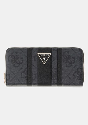 GUESS Laurel II - SWSS7459146 Kadın Siyah Suni Deri Cüzdan
