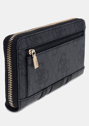 GUESS Laurel II - SWSS7459146 Kadın Siyah Suni Deri Cüzdan