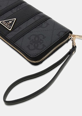 GUESS Laurel II - SWSS7459146 Kadın Siyah Suni Deri Cüzdan