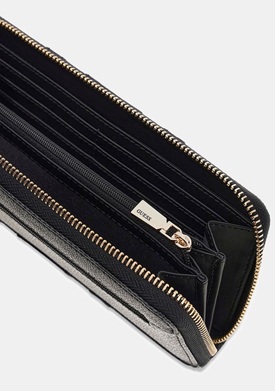 GUESS Laurel II - SWSS7459146 Kadın Siyah Suni Deri Cüzdan