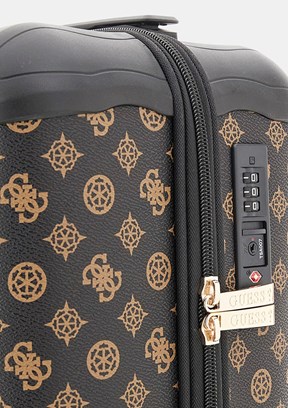 GUESS Wilder - TWHP7452983 Kadın Kahverengi Küçük Valiz
