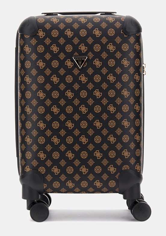 GUESS Wilder - TWHP7452983 Unisex Kahverengi Küçük Valiz