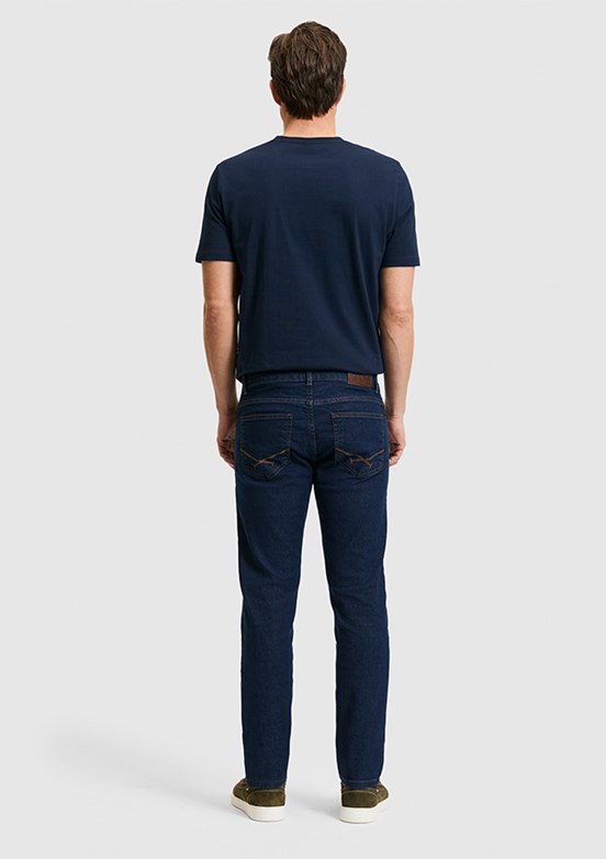 US POLO ASSN - Erkek Mavi Slim Jean Pantolon