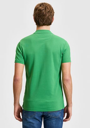 US POLO ASSN - Erkek Yeşil Slim T-Shirt