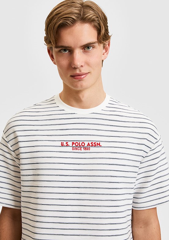 US POLO ASSN - Erkek Lacivert Comfort T-Shirt