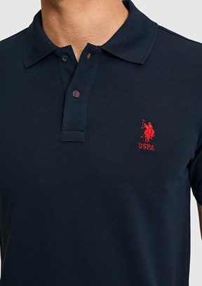US POLO ASSN - Erkek Lacivert Slim T-Shirt